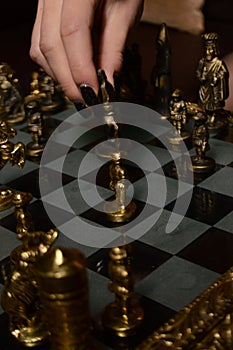 The queen's move is a game of chess