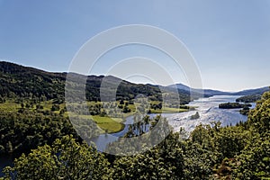 Queen`s view on loch Tummel - Pitlochry, Scotland