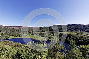 Queen`s view on loch Tummel - Pitlochry, Scotland