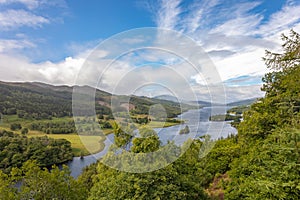 Queen's View in the Scottish Highlands