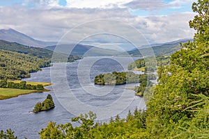 Queen's View in the Scottish Highlands