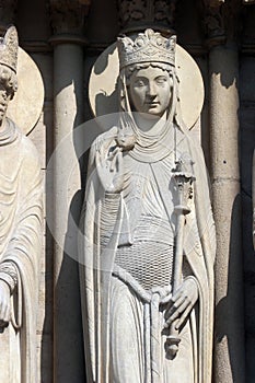Queen of Sheba, Notre Dame Cathedral, Paris