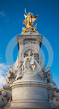 Queen Vicotria monument in Central London