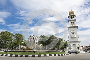 Queen Victoria Memorial clock tower -