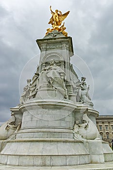 Queen Victoria Memorial in front of Buckingham Palace, London, England
