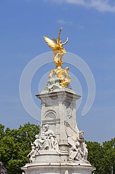 Queen Victoria Memorial in front of the Buckingham Palace, London, United Kingdom