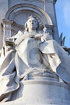 Queen Victoria monument in Central London