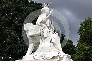 Queen Victoria Statue at Hyde Park