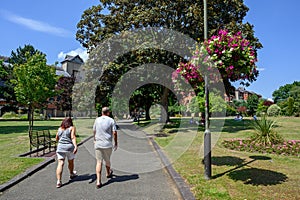 Queens Gardens near Glades Shopping Centre in Bromley