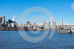 Queensboro Bridge over the East River in New York City