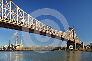 Queensboro Bridge and Ravenswood Generating Station.