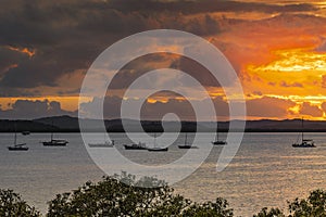 Queensland Sunrise, by the ocean, Australia