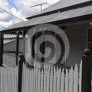 Queenslander Cottage Verandah and fence