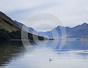 Queenstown and Remarkables range