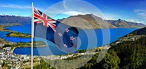 Queenstown Panorama, New Zealand