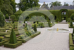 Queenâ€™s garden in Paleis Het Loo