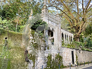 Quenta de Regaleira, a historic palace in Sintra, Portugal