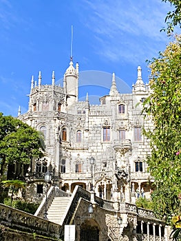 Quenta de Regaleira, a historic palace in Sintra, Portugal