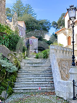 Quenta de Regaleira, a historic palace in Sintra, Portugal