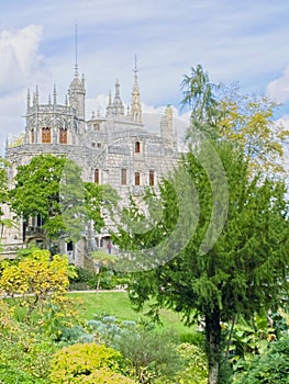 Quenta de Regaleira, a historic palace in Sintra, Portugal