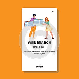 query web search intent vector