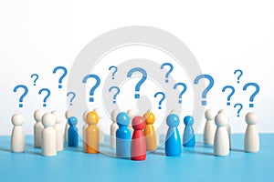 Question and answer concepts  with business teams