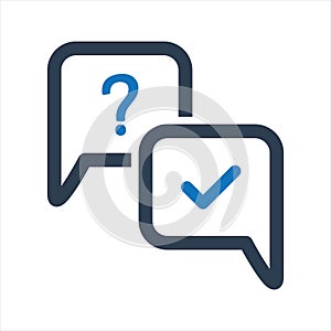 Question answer icon. Interview Question Icon.Question answer icon. Interview Question Icon.