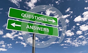 Question and Answer Signs