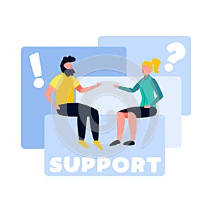 Question Desk Support Composition