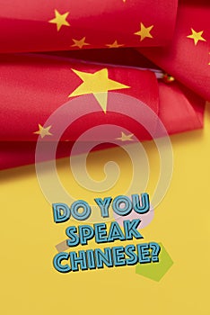 Question do you speak Chinese?