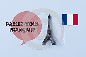 Question do you speak French? in French