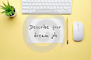 Question about hiring and presenting a dream job