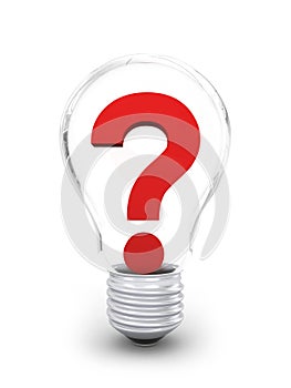 Question in a lightbulb