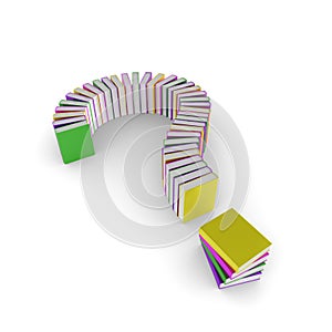 Question mark books