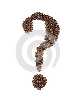 Question Mark Coffee Beans