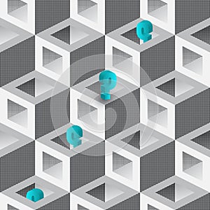 Question Mark 3d Background