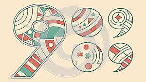 Question mark and speech bubbles, communication vector design Generative AI