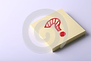 Question Mark Sticky Note