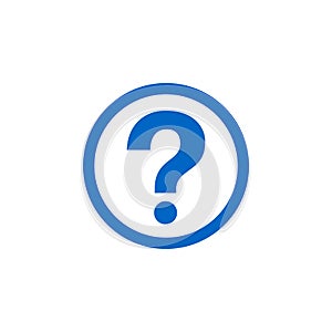 Question Mark Template Illustration Design. Vector EPS 10