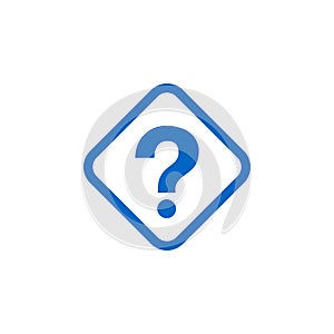 Question Mark Template Illustration Design. Vector EPS 10
