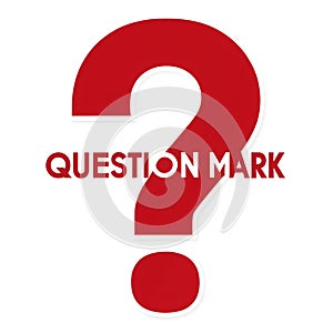 Question Mark Vector Illustration