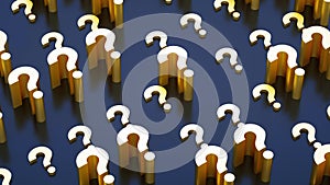 Question marks abstract background .