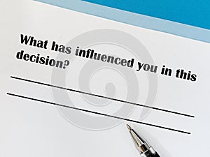 Question about profession