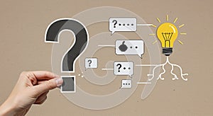 From Question to Idea: Concept Illustration