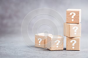 Question Wood Blocks photo