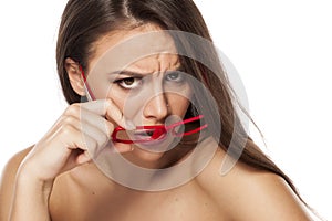 Questionable gesture