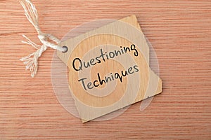 Questioning techniques refer to various strategies employed by educators or facilitators to prompt learners with thought-provoking