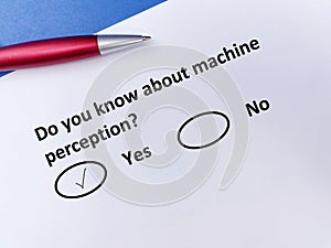 Questionnaire about artificial intelligence
