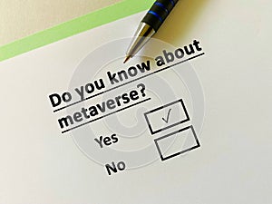 Questionnaire about artificial intelligence