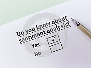 Questionnaire about artificial intelligence